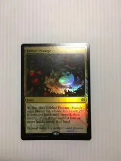 MTG Fabled Passage Bloomburrow 0252 Foil Rare - Image 1