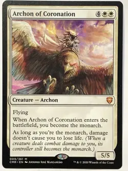 MTG TCG - Archon of Coronation 009/361 Commander Legends - NM Free Shipping $5+ - Image 1