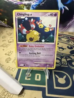 Chingling 42/123 Mysterious Treasures Regular 2007 Pokemon TCG - Image 1
