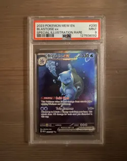 Pokemon Cards - PSA 9 Blastoise EX 200/165 - 151 SIR - MINT - PSA9 - Image 1