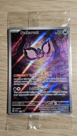 Pokemon TCG - Pecharunt Black Star Promo SVP EN 129 - Shrouded Fable ETB Sealed - Image 1