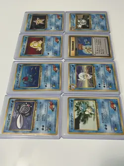1996 Pokemon Japanese Misty 8 Card Lot Rare Vintage Near Mint - Image 3