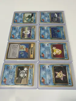 1996 Pokemon Japanese Misty 8 Card Lot Rare Vintage Near Mint - Image 4