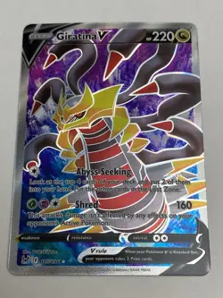 Pokemon Giratina V Full Art 185/196 Swsh11: Lost Origin Ultra Rare Holo NM - Image 4