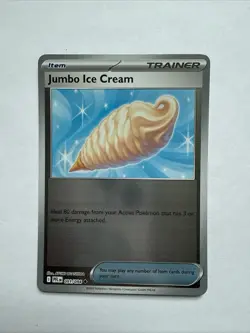 Pokemon Jumbo Ice Cream 091/094 | Reverse Holo | Phantasmal Flames | Trainer - Image 2