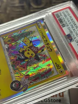 POKEMON Shibuya's Pikachu JP Pokemon Center Shibuya Opening 002/S-P PSA 9 MINT - Image 4