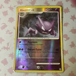Haunter - Reverse Holo - 50/130 Diamond & Pearl - Pokemon TCG - 2007 - Image 1