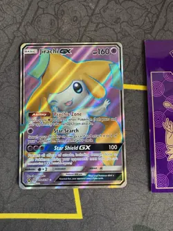Pokemon Jirachi GX 79a/236 Alternate Art Promo Unified Minds Holo Rare 080💎NM💎 - Image 1