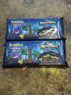 2X- Pokemon TCG Halloween Trick or Trade 2024 BOOster Bundle 80 Packs New/Sealed - Image 2