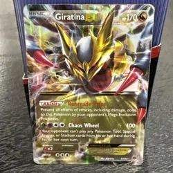 Pokemon - TCG Giratina EX Ancient Origins XY 57/98 Holo Rare (2015) - Image 1