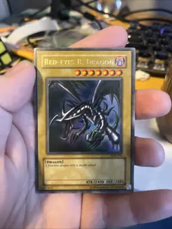 Red-Eyes B. Dragon LOB-070 The Legend of Blue Eyes White Dragon Unlimited - Image 1