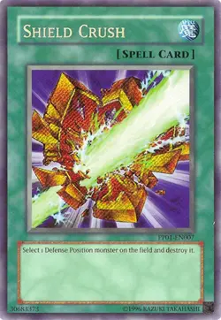 Shield Crush - PP01-EN007 - Secret Rare X 1 SECRET RARE 1st Mint YUGIOH - Image 1