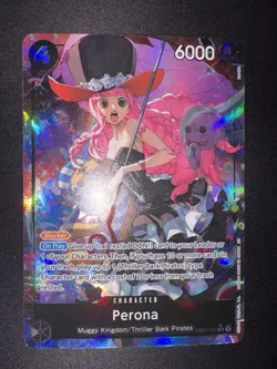 One Piece CCG Perona Alternate Art eb03-045 One Piece TCG Heroine’s Edition NM - Image 1