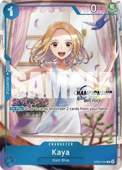 One Piece TCG: CS 2024 Celebration Pack OP03-044 Kaya (Promo / Alt Art) - M/NM - Image 3