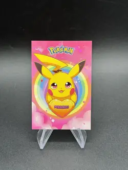 Pikachu Valentines Cracked Ice Holo Pokemon Electric Card Database Peru - Image 1