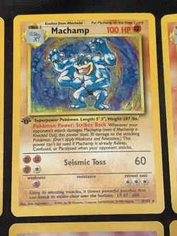 Vintage Pokemon Cards Holo Rare WOTC Lot Base Set, Jungle, Fossil - Mewtwo MP/HP - Image 3
