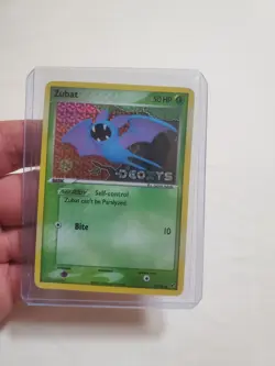 LP Zubat 83/107 EX Deoxys Stamped Reverse Holo Common Pokemon TCG Card - Image 1