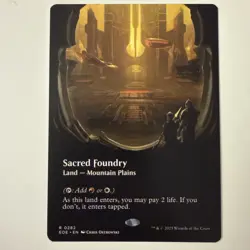 Sacred Foundry (Borderless) Edge of Eternities Regular - Image 1