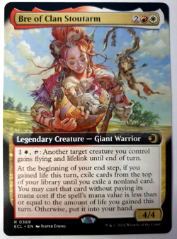Bre of Clan Stoutarm - Extended Rare - MTG Lorwyn Eclipsed - 0369 NM - Image 1