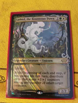 Lathiel, the Bounteous Dawn MTG Halo Foil MUL - Image 1