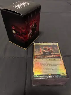 MTG Universes Beyond Fallout Commander Hail Caesar Sealed Just Deck - Image 1