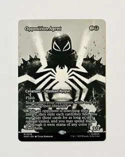 Spider-Man MTG Magic the Gathering Opposition Agent Mythic 0019 - Image 1
