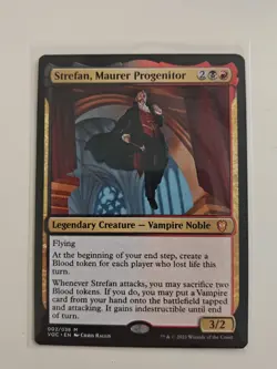 Strefan, Maurer Progenitor Commander: Innistrad: Crimson Vow Regular - Image 1