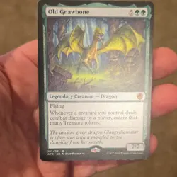 Adventures Forgotten Realms Old Gnawbone Regular Legendary Creature Wizards Bur… - Image 1
