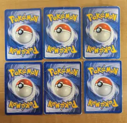 Pokemon Base Set Lot Charizard Lugia Ho-Oh Holo Vintage Cards - Image 2