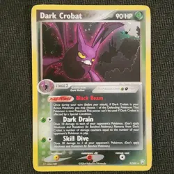 Dark Crobat 3/109 — Pokemon EX Team Rocket Returns (2004) — Holo — LP+ - Image 1