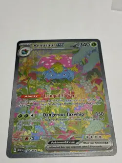 Pokemon TCG Venusaur EX Scarlet & Violet 151 Card 198/165 SIR NM - Image 2