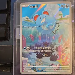 Pokemon Marill 204/193 Sv02 Paldea Evolved Illustration Rare LP - Image 1