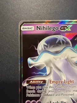 NM Nihilego 49/111 Sun & Moon Crimson Invasion Pokemon card English TCG - Image 2