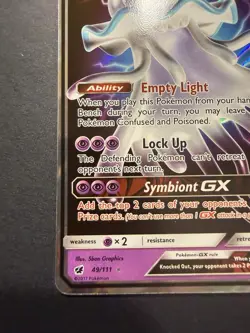 NM Nihilego 49/111 Sun & Moon Crimson Invasion Pokemon card English TCG - Image 3