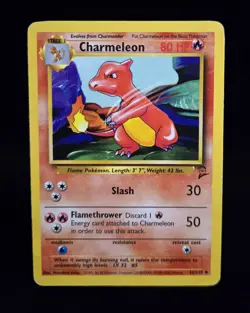 Pokemon TCG - CHARMELEON - 35/130 - UNLIMITED - BASE SET 2 (2000) - WOTC - HP - Image 1
