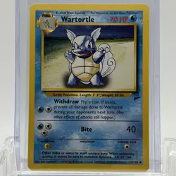 Pokemon TCG Base Set 2 Wartortle #63/130 Uncommon MP - Image 1