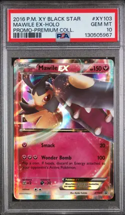 Pokemon Mawile EX XY103 Premium Collection Black Star Promo 2016 PSA 10 LOW POP4 - Image 1