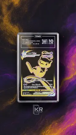 TAG 10 - Mew VMAX TG30 Full Art Pokemon Sword And Shield Lost Origin - Image 1