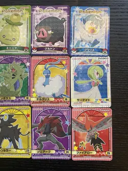 Marumiya Pokemon Sticker Seal set of 12 Holo - Image 3