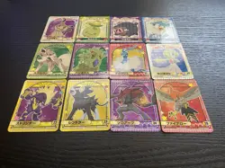 Marumiya Pokemon Sticker Seal set of 12 Holo - Image 5
