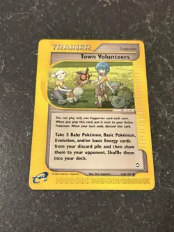 Pokemon Aquapolis 2003 WOTC Town Volunteers 136/147 - Image 1