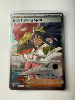 Pokemon Iris’s Fighting Spirit SIR 292/217 Ascending Hero’s - Image 1
