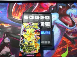 VERY HEAVY! GOD PACKUUU 22.69g Ascended Heroes Pokemon TCG Booster (SEALED) - Image 1