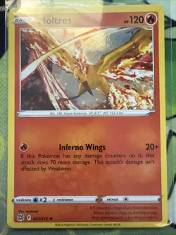 Pokemon - Moltres - Brilliant Stars 021/172 - HD cosmos Promo - Image 1