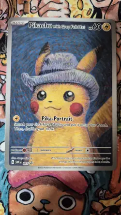 Pokemon TCG Van Gogh Promo: Pikachu with Grey Felt Hat 085 Scarlet & Violet *NM* - Image 2