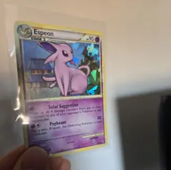 Pokemon TCG Espeon 2/90 Undaunted Cracked Ice Holo Rare - LP Excellent condition - Image 3