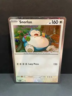 Pokemon TCG Snorlax SVP 122 Cosmos Holo Twilight Masquerade Promo NM - Image 1