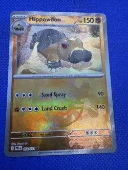 Hippowdon (Pokeball) #53- Pokemon TCG Prismatic Evolutions - Image 1