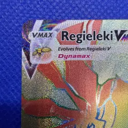 Holo Regieleki VMAX 198/195 Secret Rare Silver Tempest Pokemon TCG - Image 2