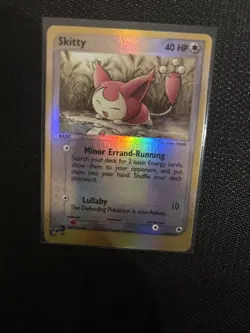 Skitty 44/109 Pokemon Ruby and Sapphire Reverse Holo Excellent Condition - Image 2